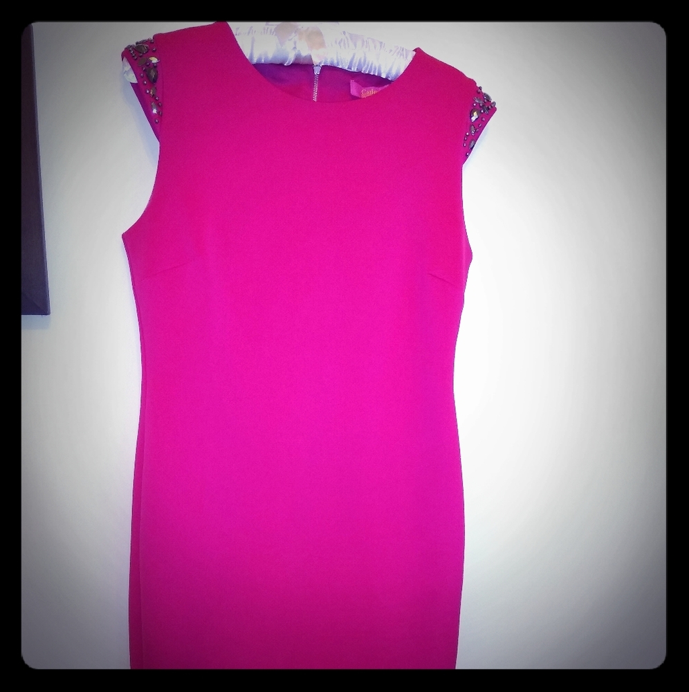 Pink dress
